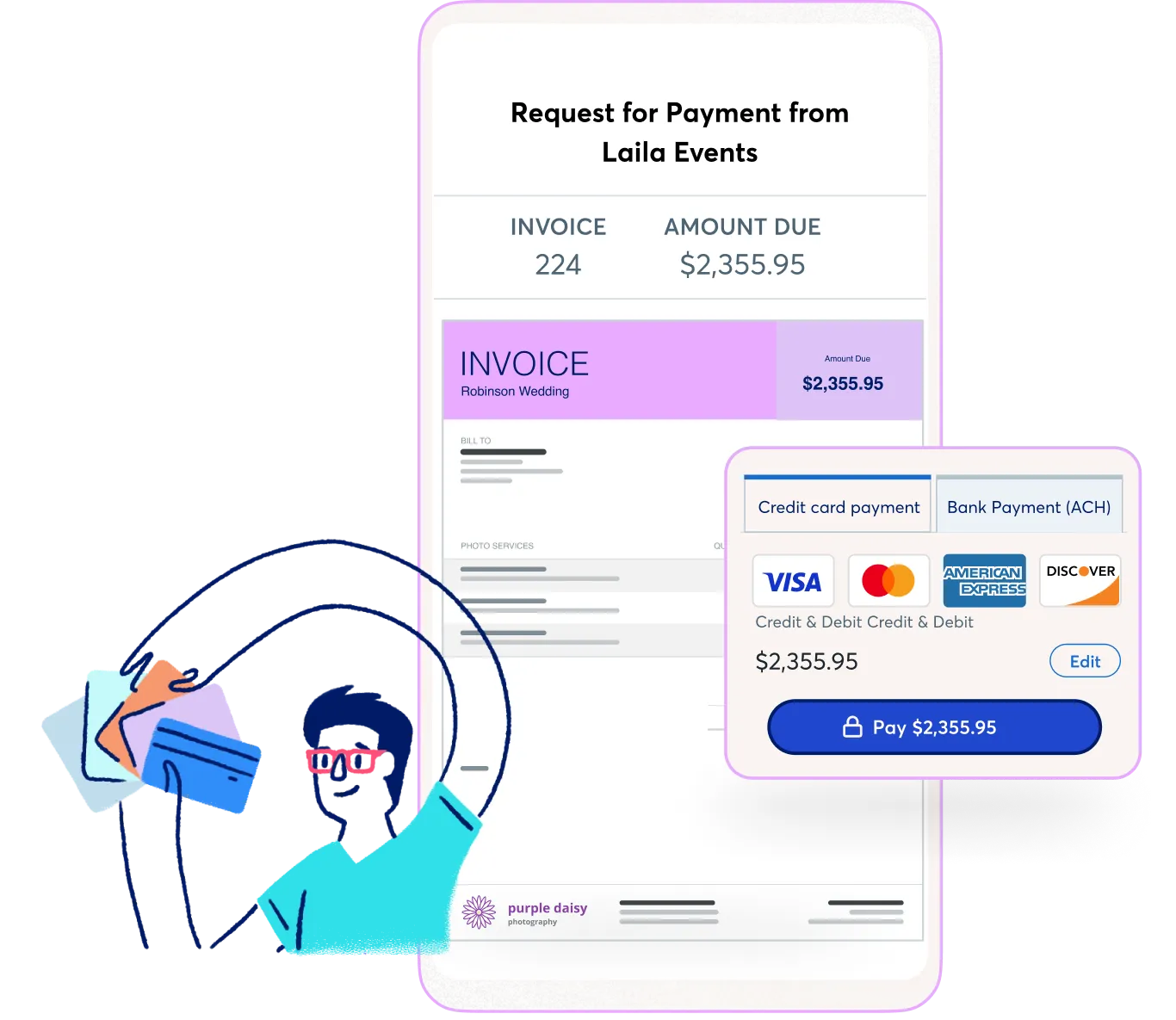 Accept Credit Cards Payments Online with Wave Credit Card Processing